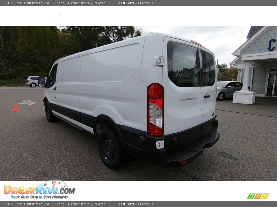 2019 Ford Transit Van 250 LR Long Oxford White / Pewter Photo #5