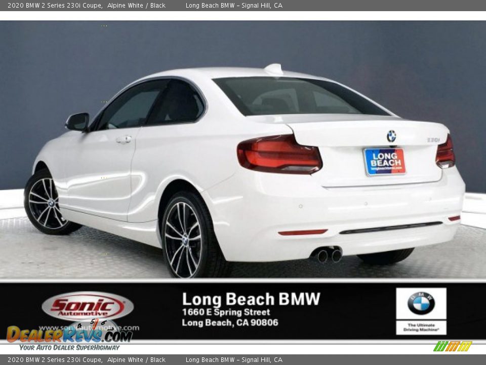 2020 BMW 2 Series 230i Coupe Alpine White / Black Photo #2