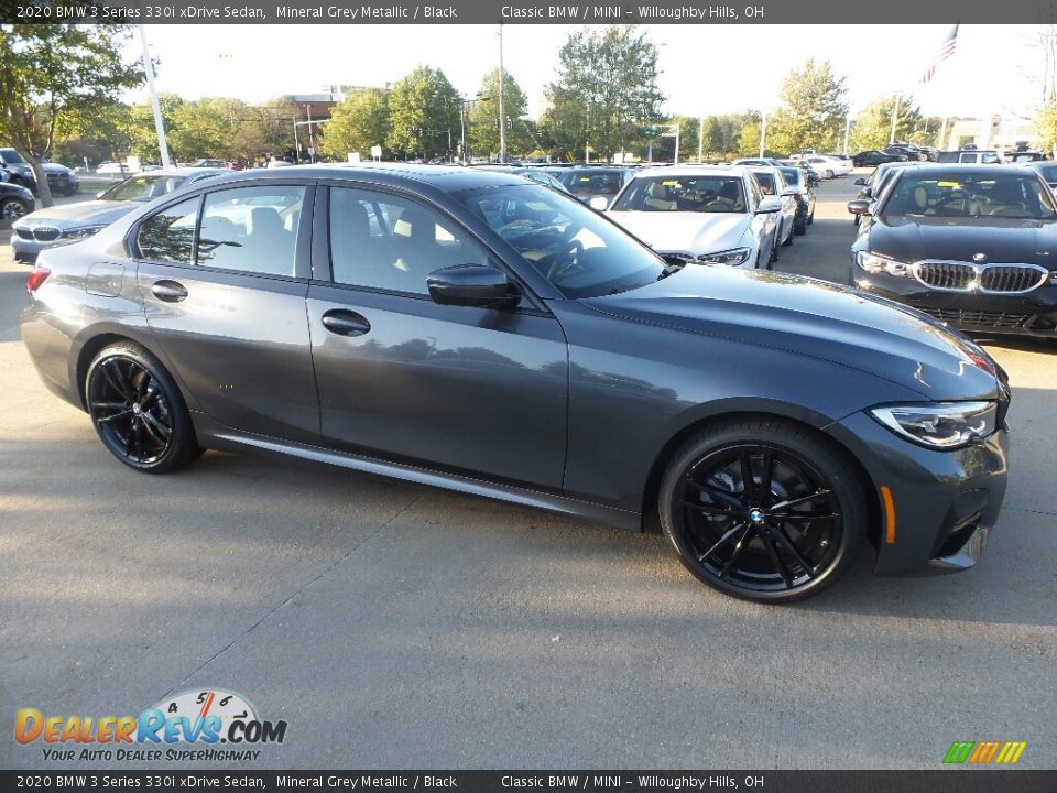 2020 BMW 3 Series 330i xDrive Sedan Mineral Grey Metallic / Black Photo #1