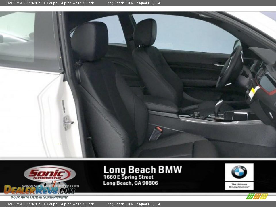 2020 BMW 2 Series 230i Coupe Alpine White / Black Photo #7