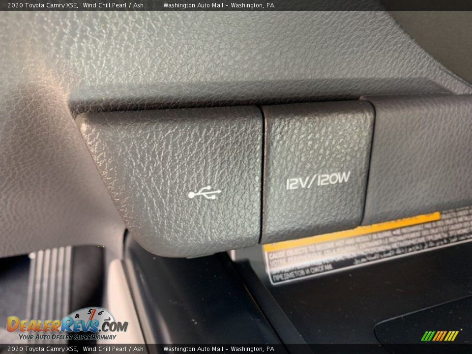 2020 Toyota Camry XSE Wind Chill Pearl / Ash Photo #21