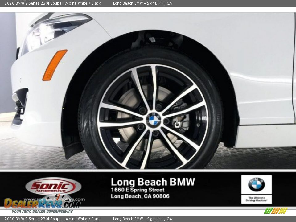 2020 BMW 2 Series 230i Coupe Alpine White / Black Photo #9