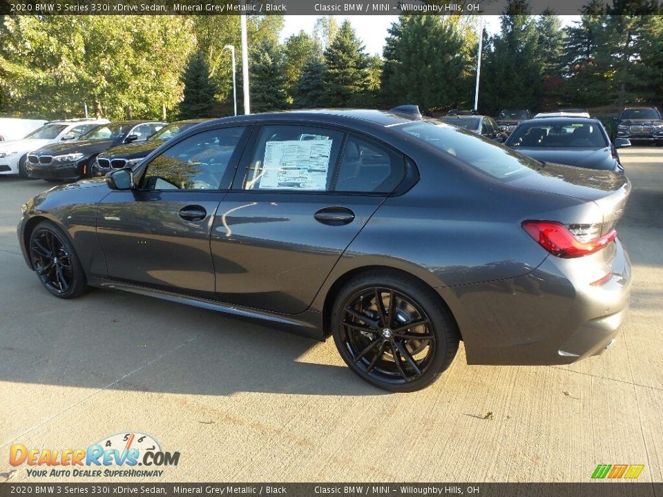 2020 BMW 3 Series 330i xDrive Sedan Mineral Grey Metallic / Black Photo #5