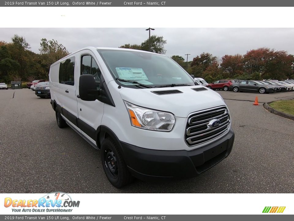 2019 Ford Transit Van 150 LR Long Oxford White / Pewter Photo #1