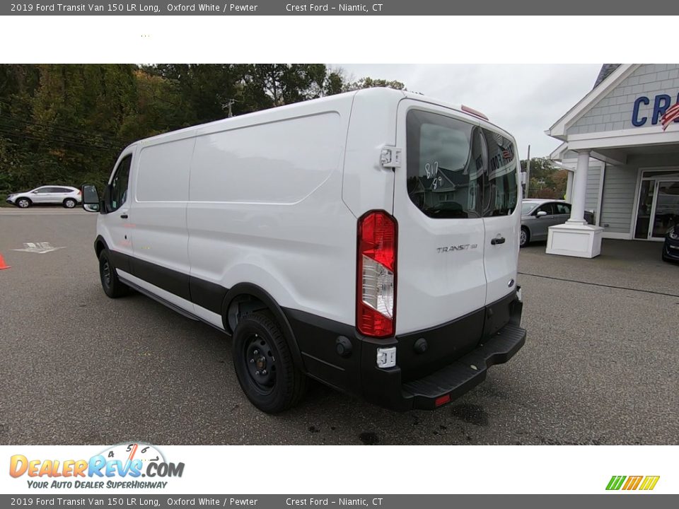 2019 Ford Transit Van 150 LR Long Oxford White / Pewter Photo #5