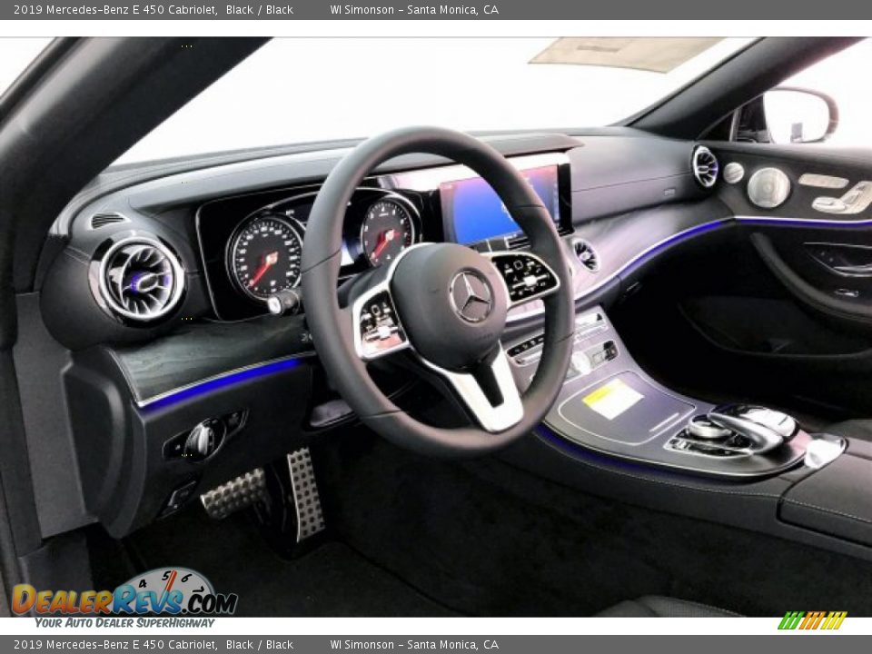 2019 Mercedes-Benz E 450 Cabriolet Black / Black Photo #4