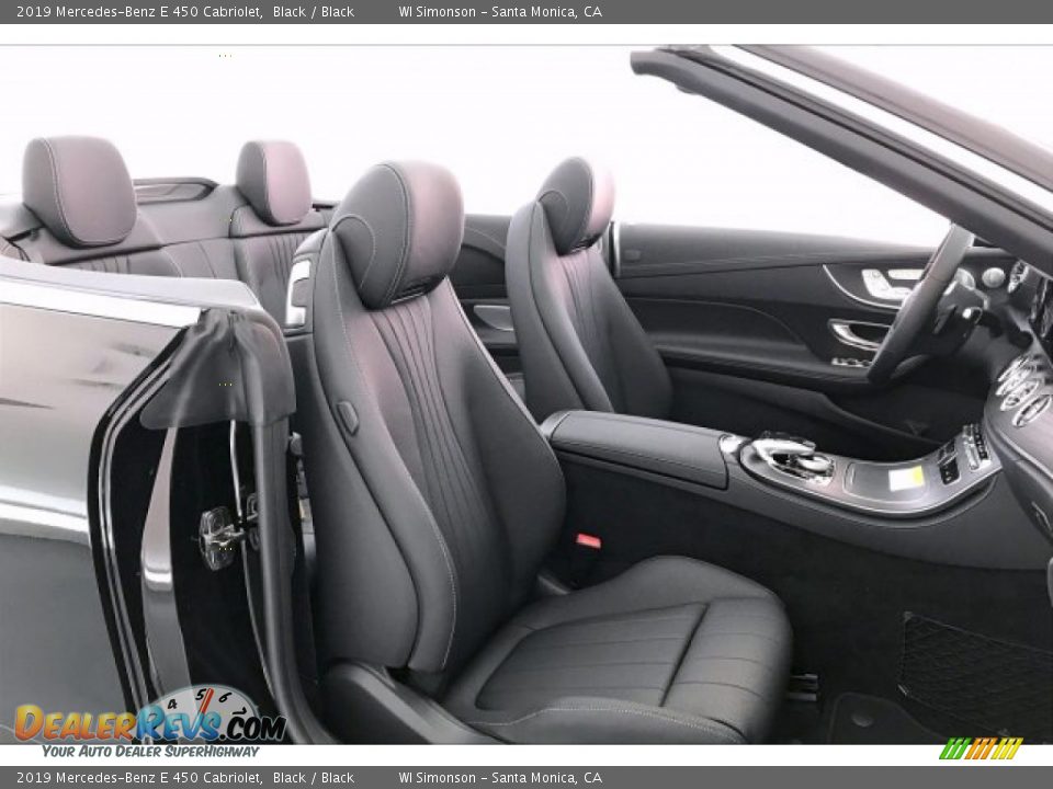 2019 Mercedes-Benz E 450 Cabriolet Black / Black Photo #5
