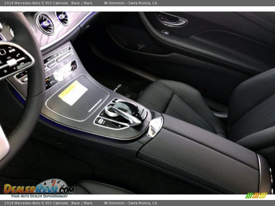 2019 Mercedes-Benz E 450 Cabriolet Black / Black Photo #7