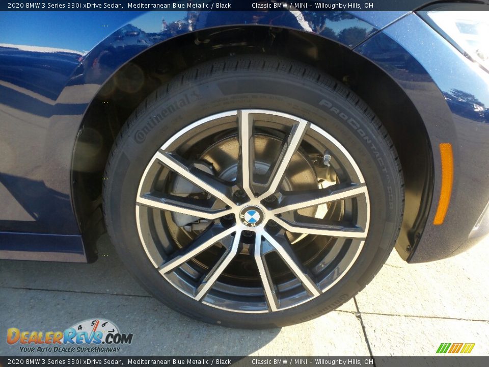 2020 BMW 3 Series 330i xDrive Sedan Mediterranean Blue Metallic / Black Photo #2