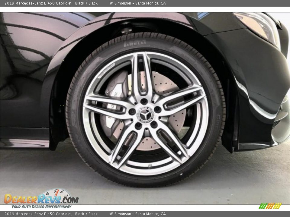 2019 Mercedes-Benz E 450 Cabriolet Black / Black Photo #9