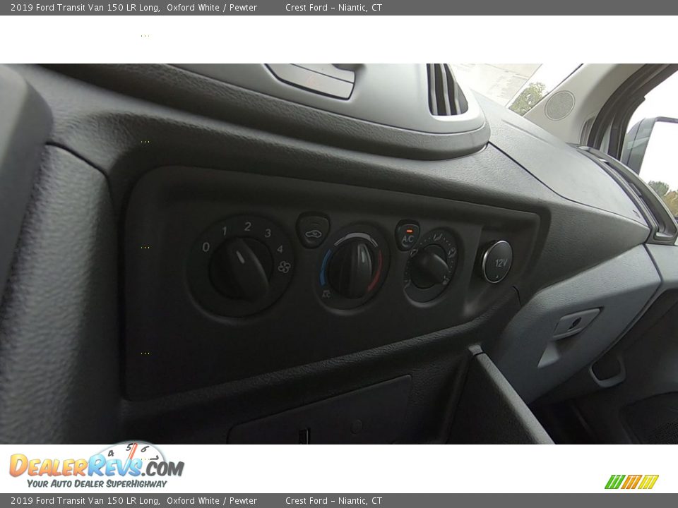 2019 Ford Transit Van 150 LR Long Oxford White / Pewter Photo #15