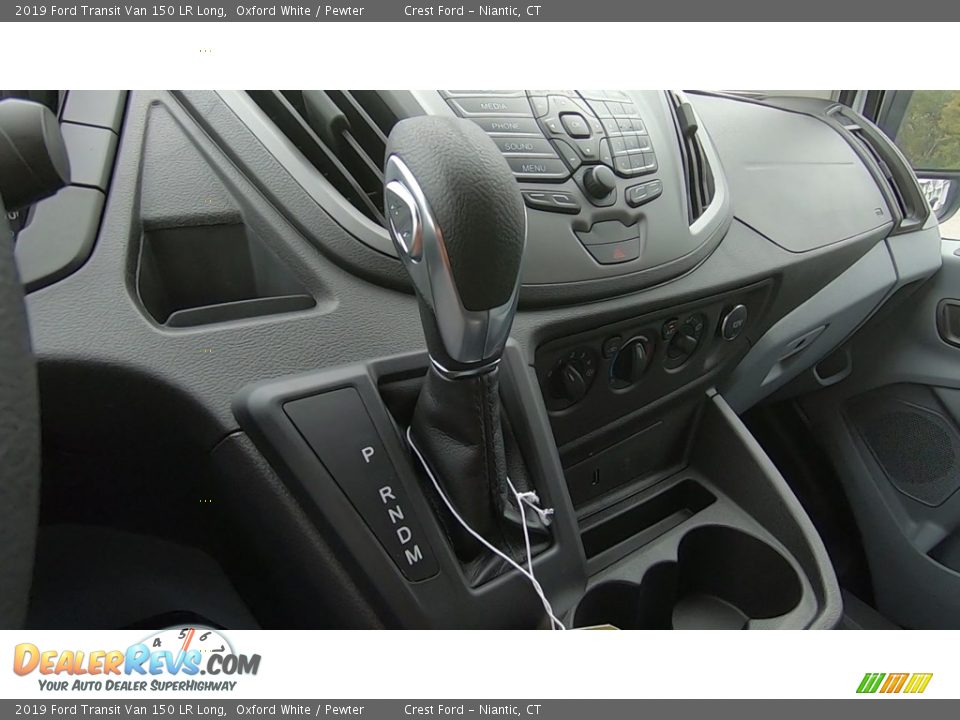2019 Ford Transit Van 150 LR Long Oxford White / Pewter Photo #16