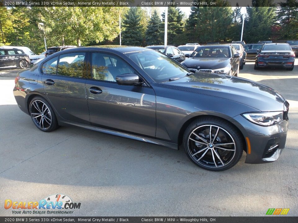 2020 BMW 3 Series 330i xDrive Sedan Mineral Grey Metallic / Black Photo #1