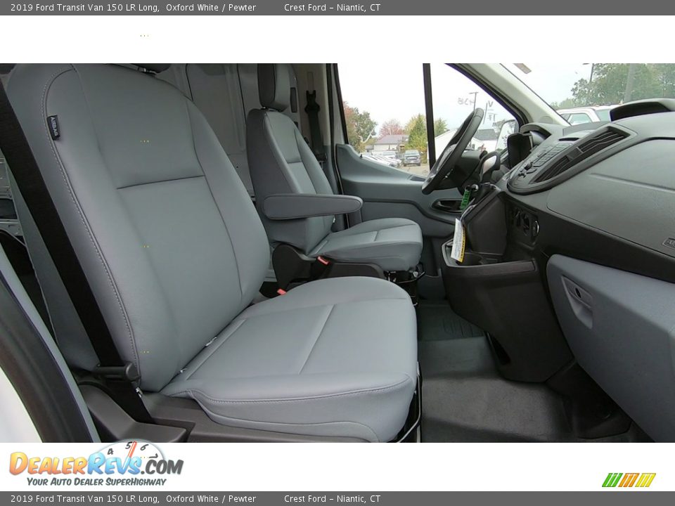 2019 Ford Transit Van 150 LR Long Oxford White / Pewter Photo #19