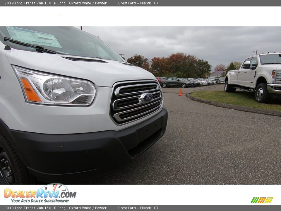 2019 Ford Transit Van 150 LR Long Oxford White / Pewter Photo #21