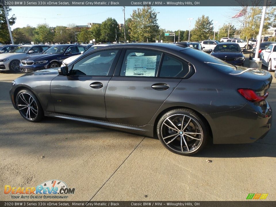 2020 BMW 3 Series 330i xDrive Sedan Mineral Grey Metallic / Black Photo #5