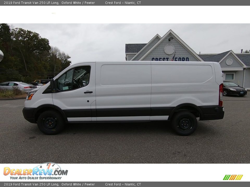 2019 Ford Transit Van 250 LR Long Oxford White / Pewter Photo #4