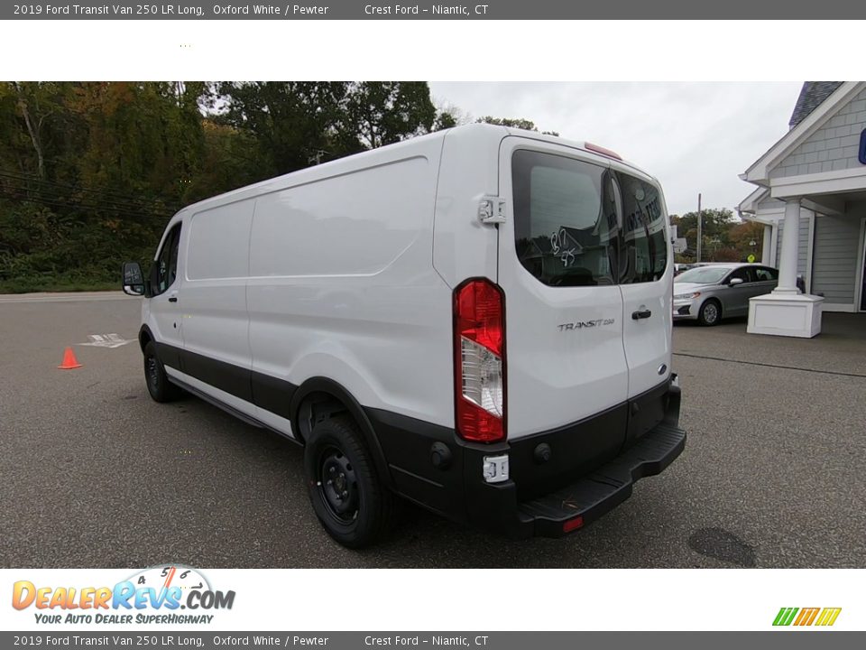 2019 Ford Transit Van 250 LR Long Oxford White / Pewter Photo #5