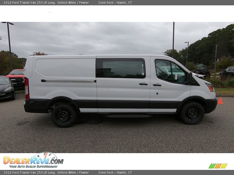 2019 Ford Transit Van 250 LR Long Oxford White / Pewter Photo #8