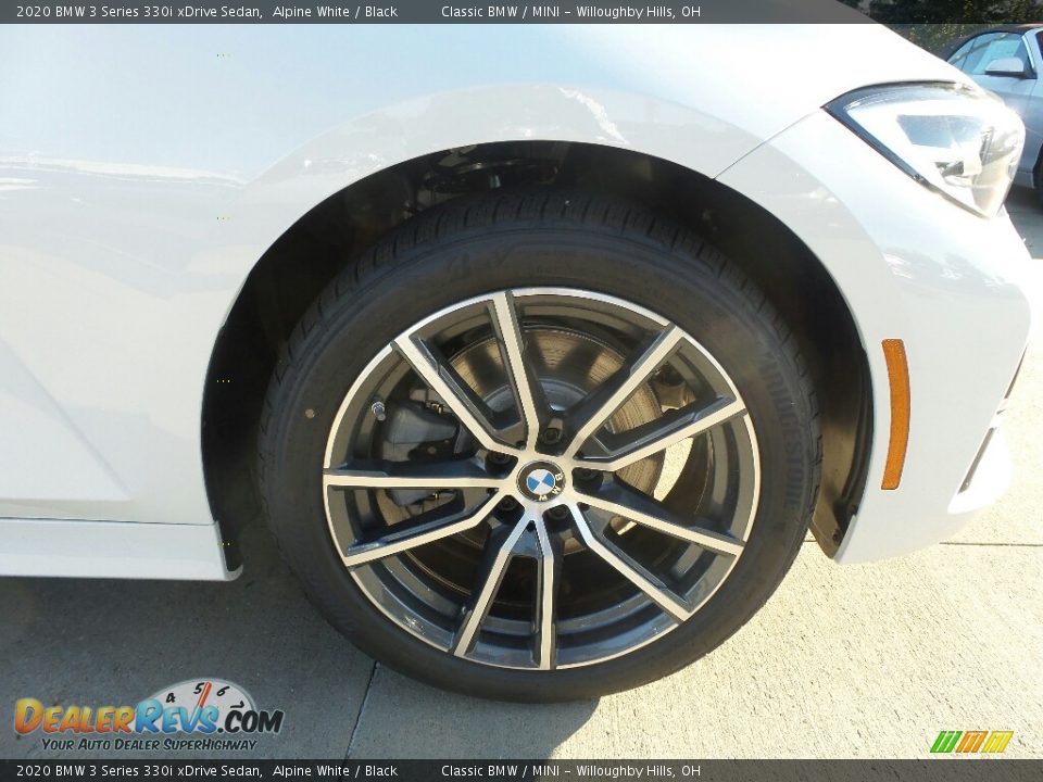2020 BMW 3 Series 330i xDrive Sedan Alpine White / Black Photo #2