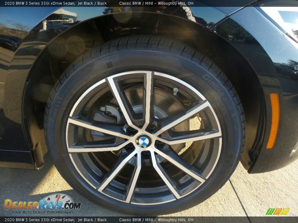 2020 BMW 3 Series 330i xDrive Sedan Jet Black / Black Photo #2