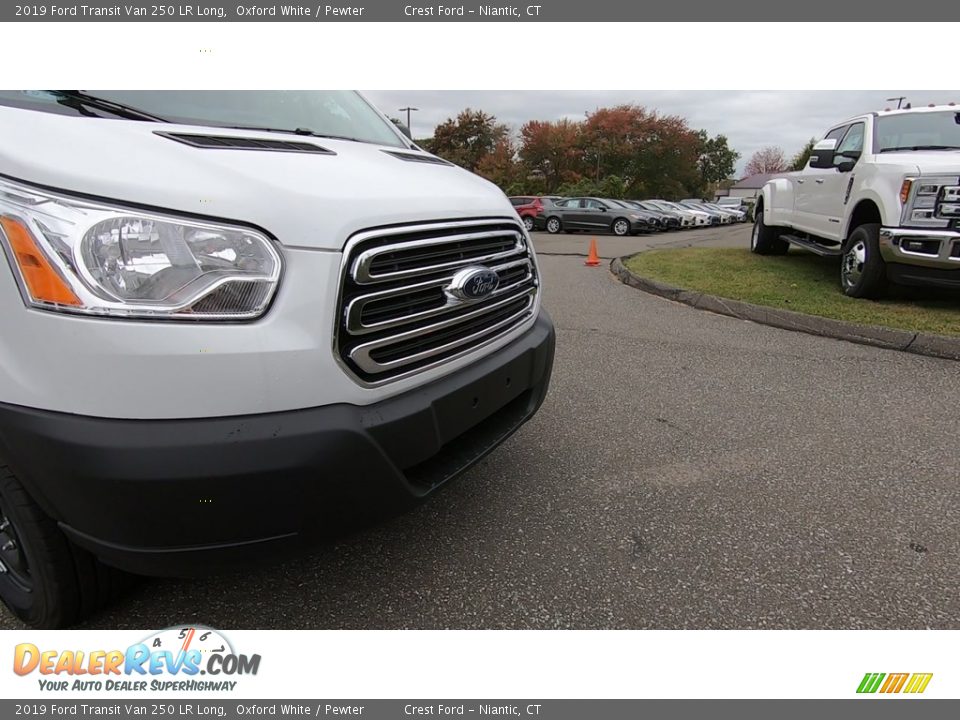 2019 Ford Transit Van 250 LR Long Oxford White / Pewter Photo #20