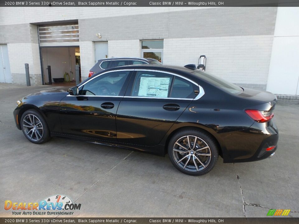 2020 BMW 3 Series 330i xDrive Sedan Black Sapphire Metallic / Cognac Photo #5