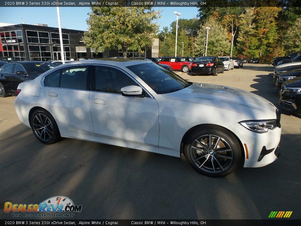 2020 BMW 3 Series 330i xDrive Sedan Alpine White / Cognac Photo #1