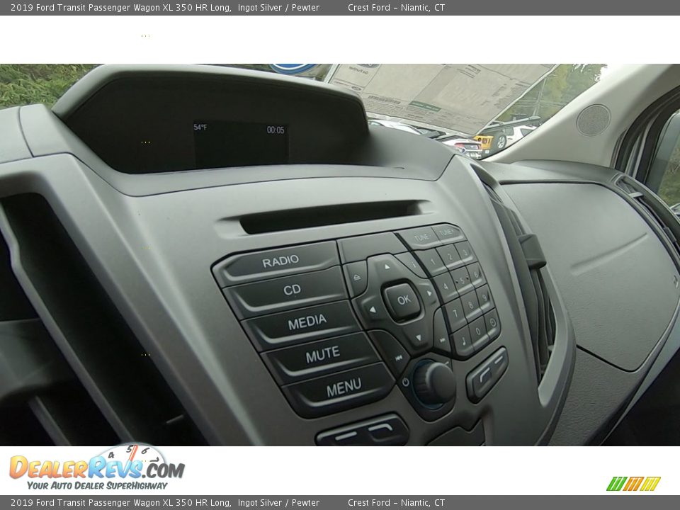 2019 Ford Transit Passenger Wagon XL 350 HR Long Ingot Silver / Pewter Photo #14
