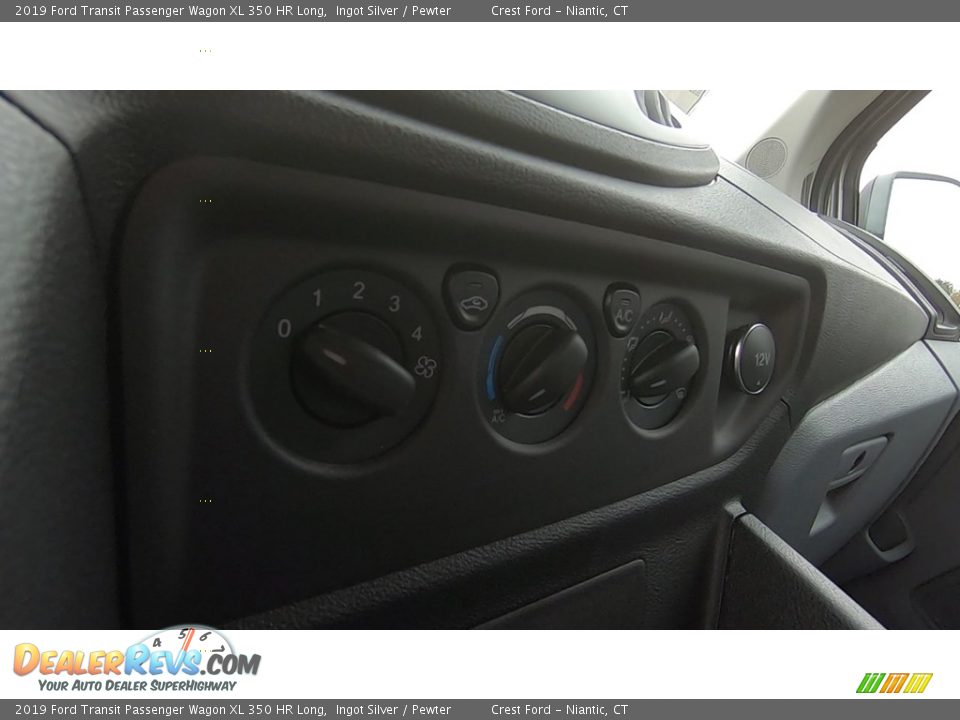 2019 Ford Transit Passenger Wagon XL 350 HR Long Ingot Silver / Pewter Photo #15