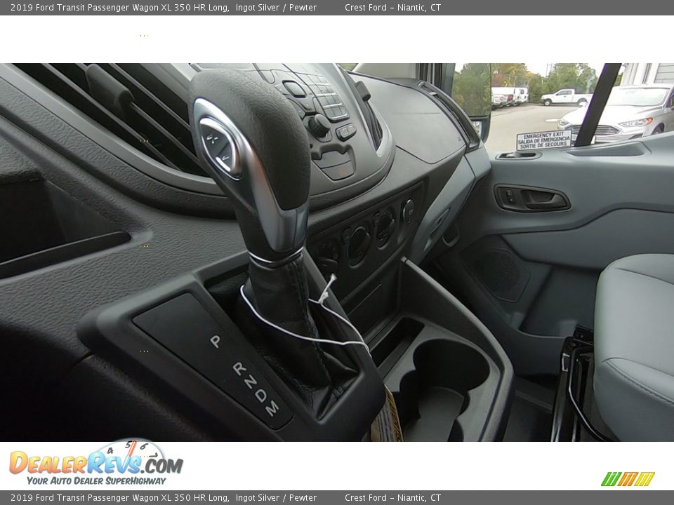 2019 Ford Transit Passenger Wagon XL 350 HR Long Ingot Silver / Pewter Photo #16