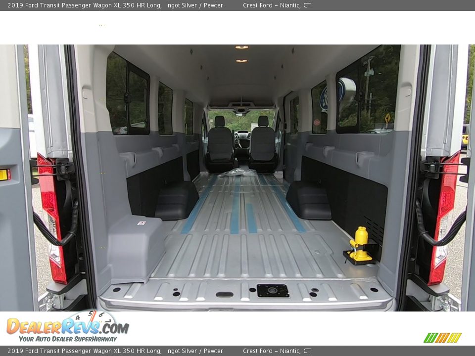 2019 Ford Transit Passenger Wagon XL 350 HR Long Ingot Silver / Pewter Photo #18