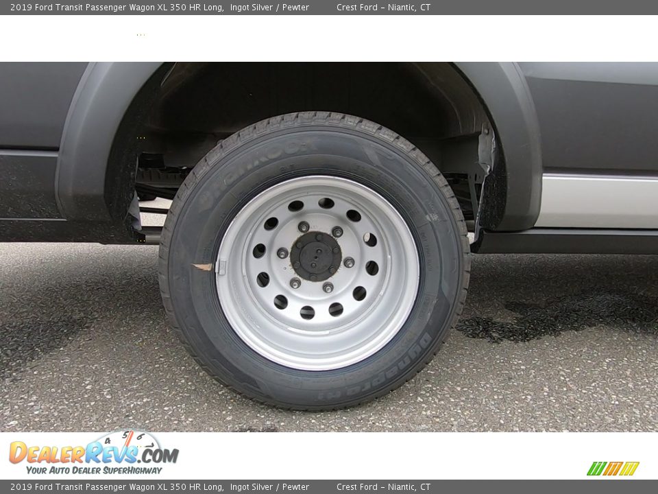 2019 Ford Transit Passenger Wagon XL 350 HR Long Ingot Silver / Pewter Photo #19