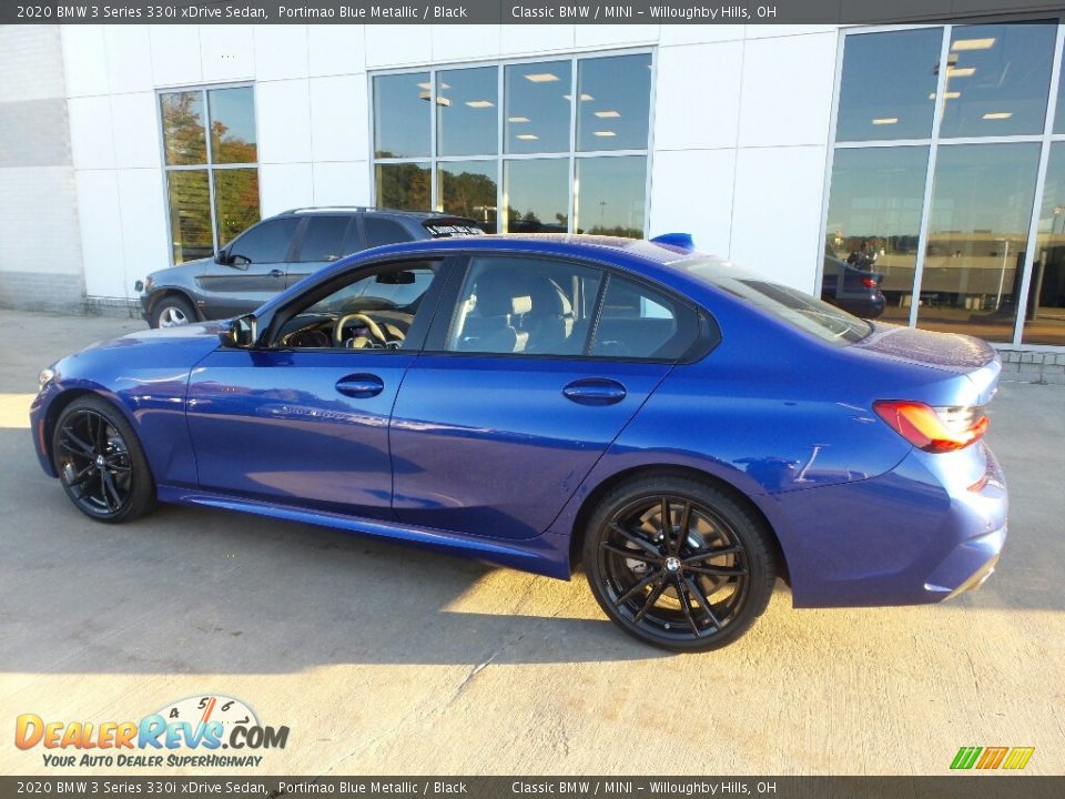 2020 BMW 3 Series 330i xDrive Sedan Portimao Blue Metallic / Black Photo #5