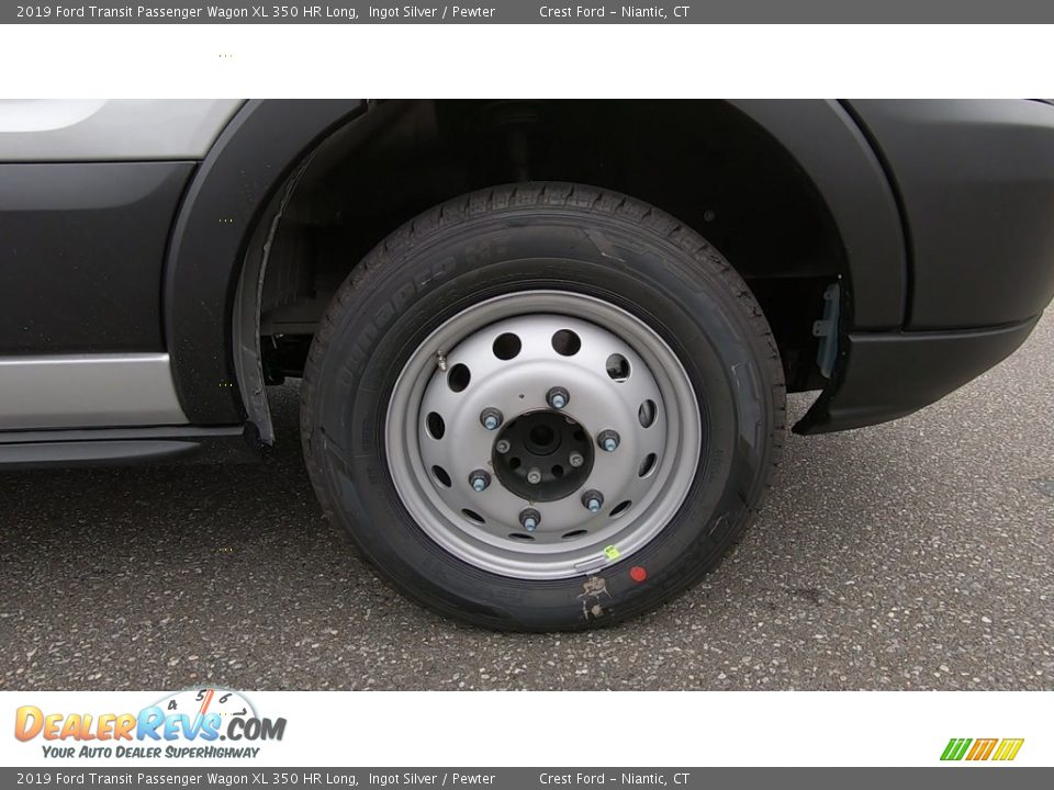 2019 Ford Transit Passenger Wagon XL 350 HR Long Ingot Silver / Pewter Photo #23