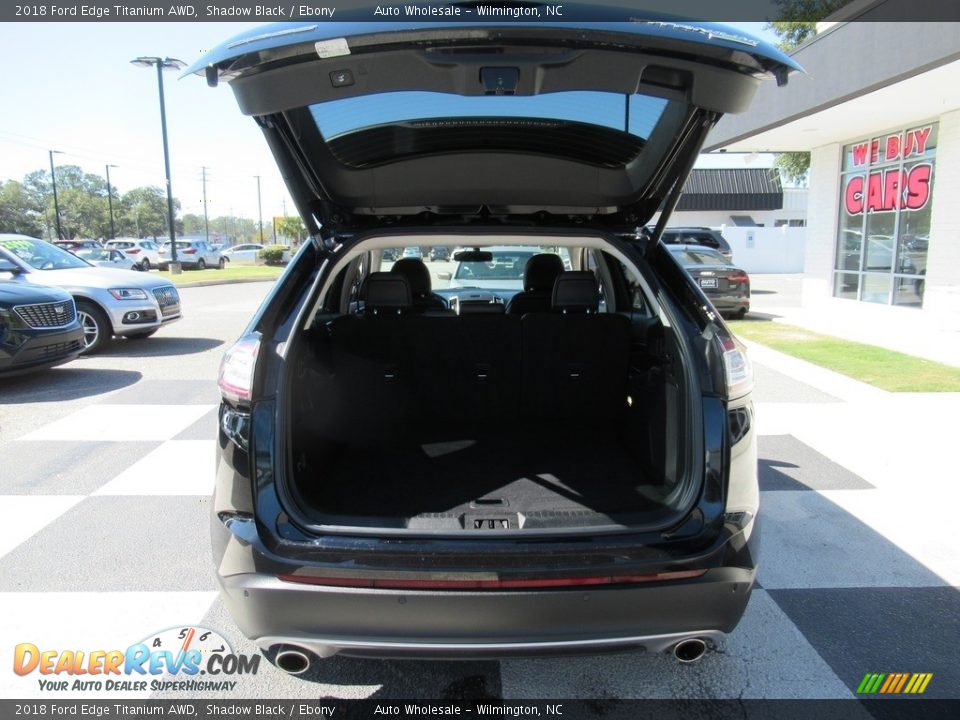 2018 Ford Edge Titanium AWD Shadow Black / Ebony Photo #5