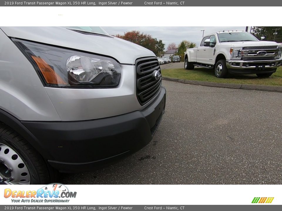 2019 Ford Transit Passenger Wagon XL 350 HR Long Ingot Silver / Pewter Photo #24