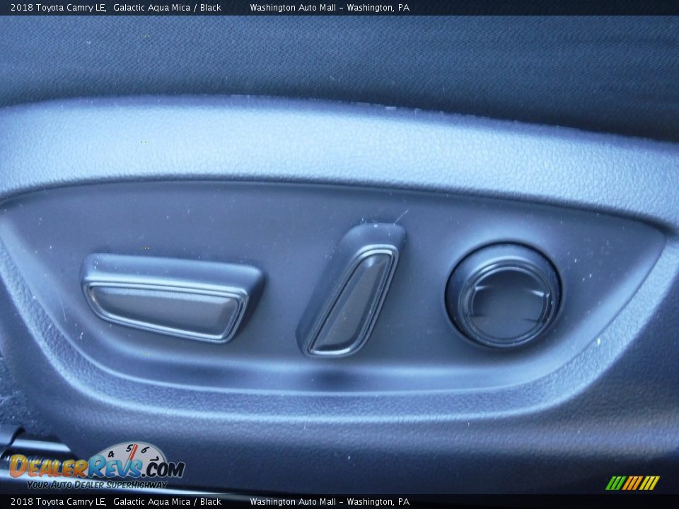 2018 Toyota Camry LE Galactic Aqua Mica / Black Photo #12