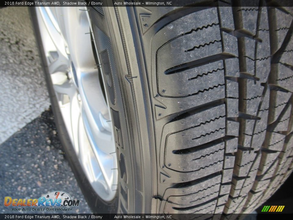 2018 Ford Edge Titanium AWD Shadow Black / Ebony Photo #8