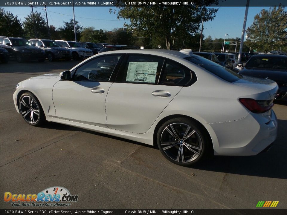 2020 BMW 3 Series 330i xDrive Sedan Alpine White / Cognac Photo #5