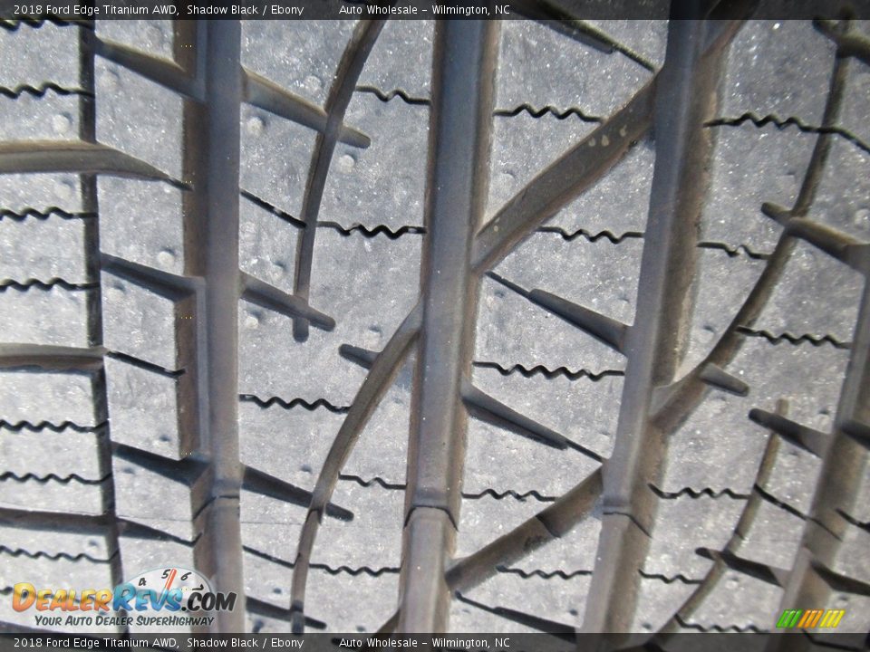 2018 Ford Edge Titanium AWD Shadow Black / Ebony Photo #9
