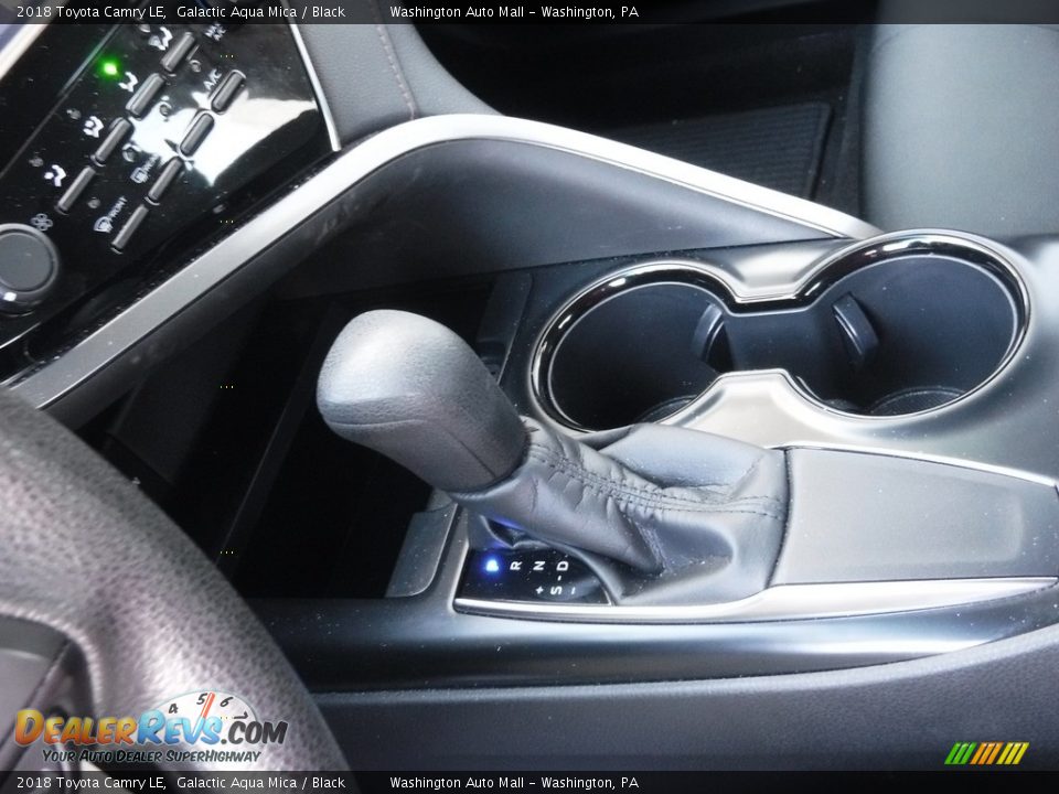 2018 Toyota Camry LE Galactic Aqua Mica / Black Photo #15