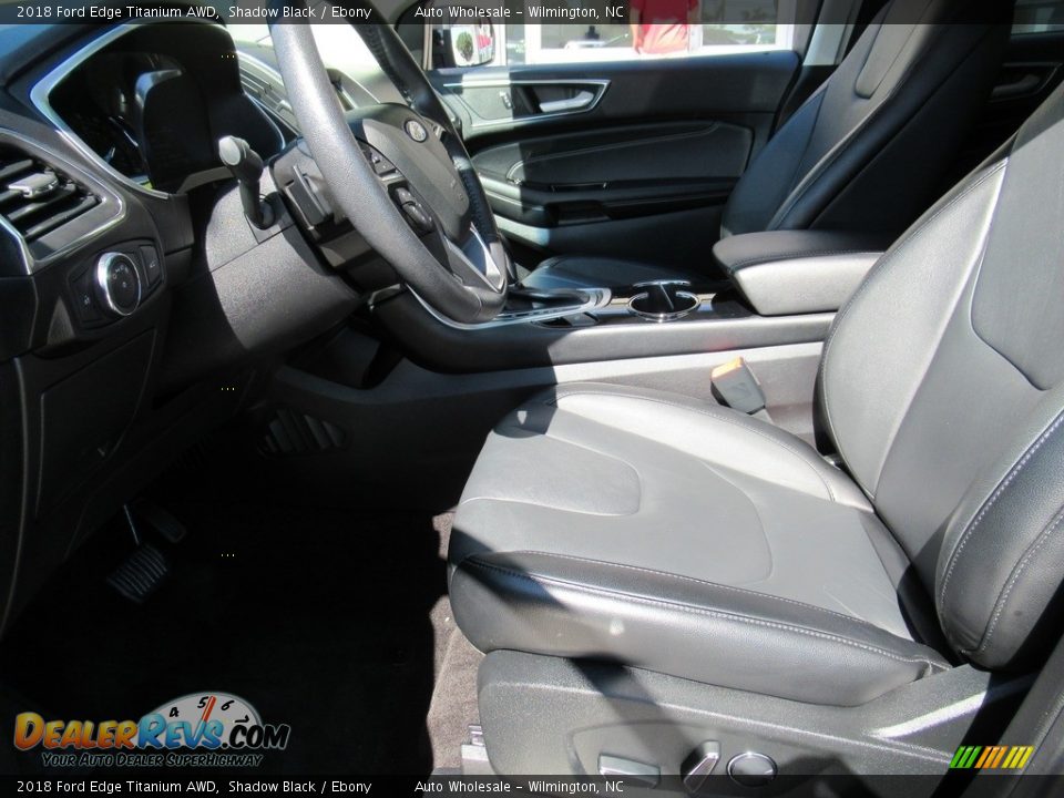 2018 Ford Edge Titanium AWD Shadow Black / Ebony Photo #11