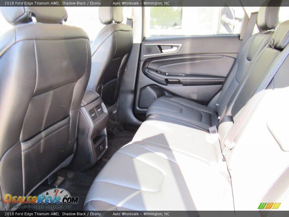 2018 Ford Edge Titanium AWD Shadow Black / Ebony Photo #12