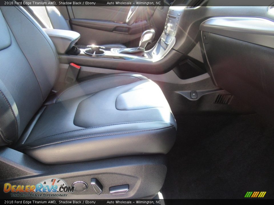 2018 Ford Edge Titanium AWD Shadow Black / Ebony Photo #13