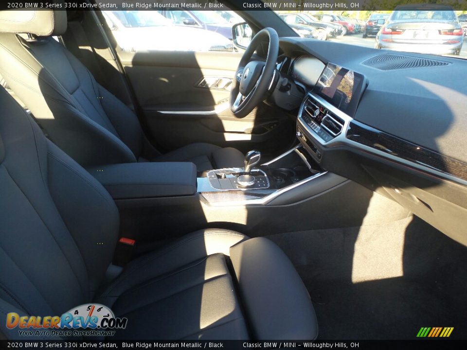 2020 BMW 3 Series 330i xDrive Sedan Blue Ridge Mountain Metallic / Black Photo #3