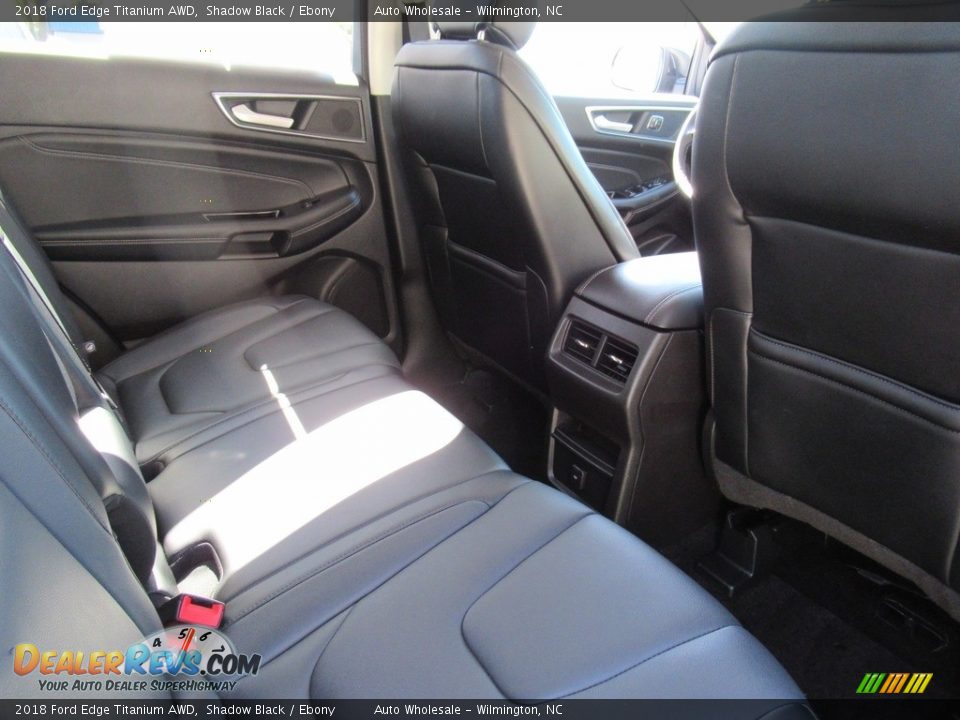 2018 Ford Edge Titanium AWD Shadow Black / Ebony Photo #14