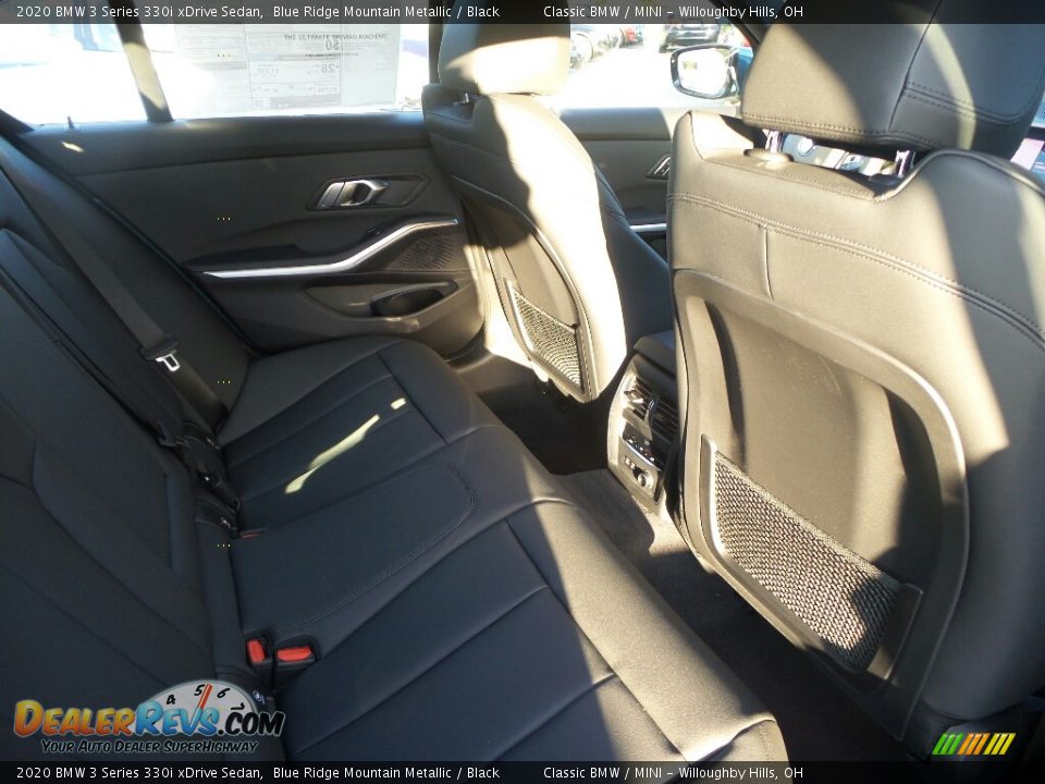 2020 BMW 3 Series 330i xDrive Sedan Blue Ridge Mountain Metallic / Black Photo #4