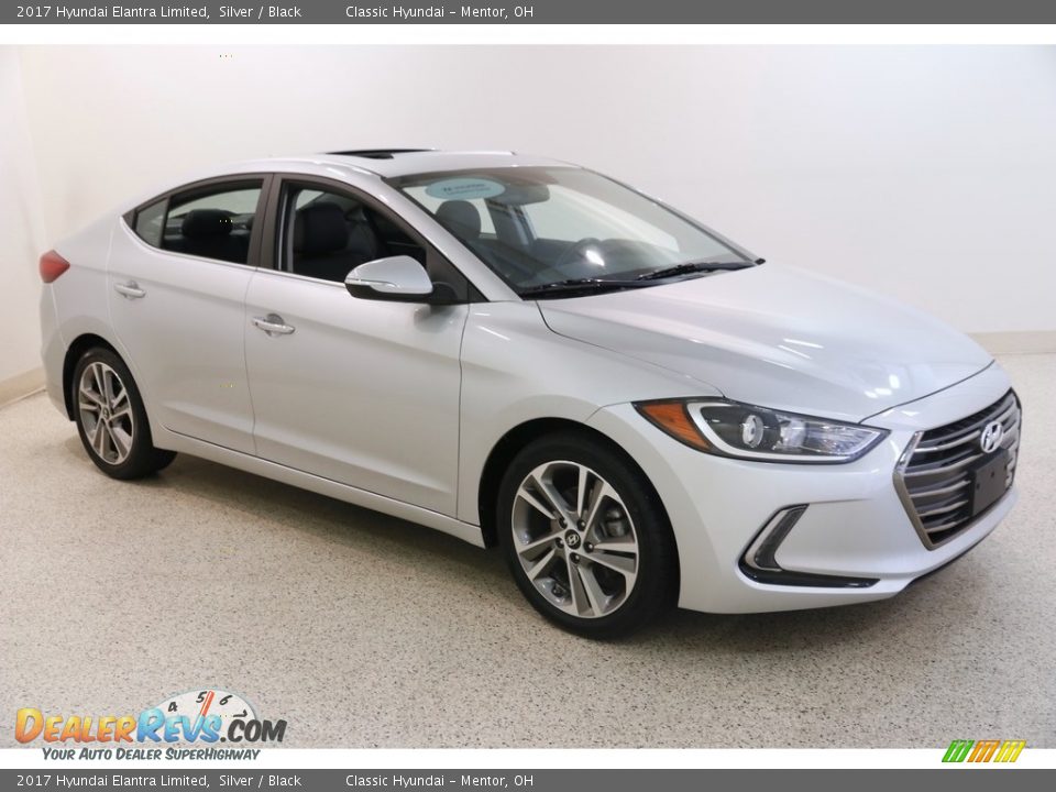 2017 Hyundai Elantra Limited Silver / Black Photo #1