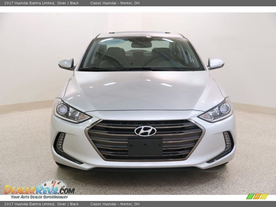 2017 Hyundai Elantra Limited Silver / Black Photo #2